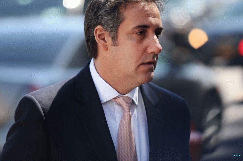 Трумпов адвокат Мицхаел Цохен долази на суд у одијелу.