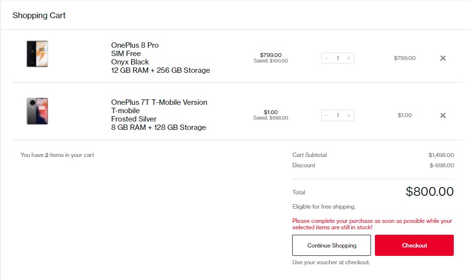 ОнеПлус 8 Про и Т-Мобиле ОнеПлус 7Т можете понијети кући за само 800 долара